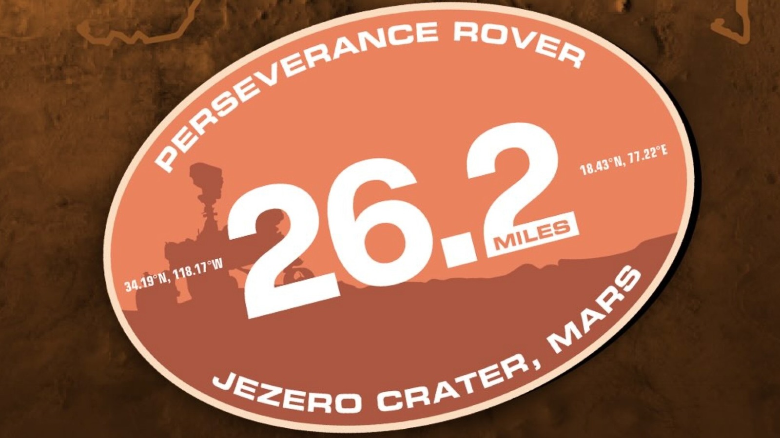 NASA's Perseverance-rover heeft de afstand van een marathon op Mars afgelegd