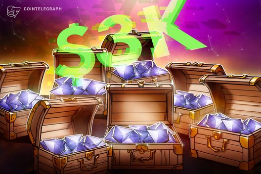 Het saldo van de Ether-accumulatieportefeuille is met 33% gestegen: volgt een rally naar $3K?