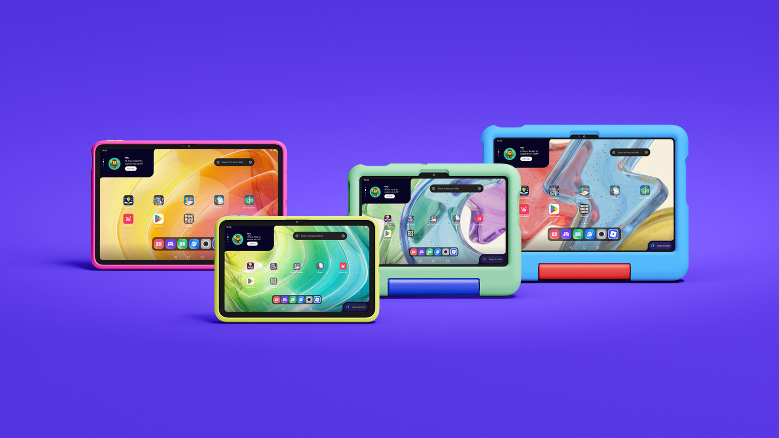 Amazon is releasing kids' versions of its new Alexa Tablets