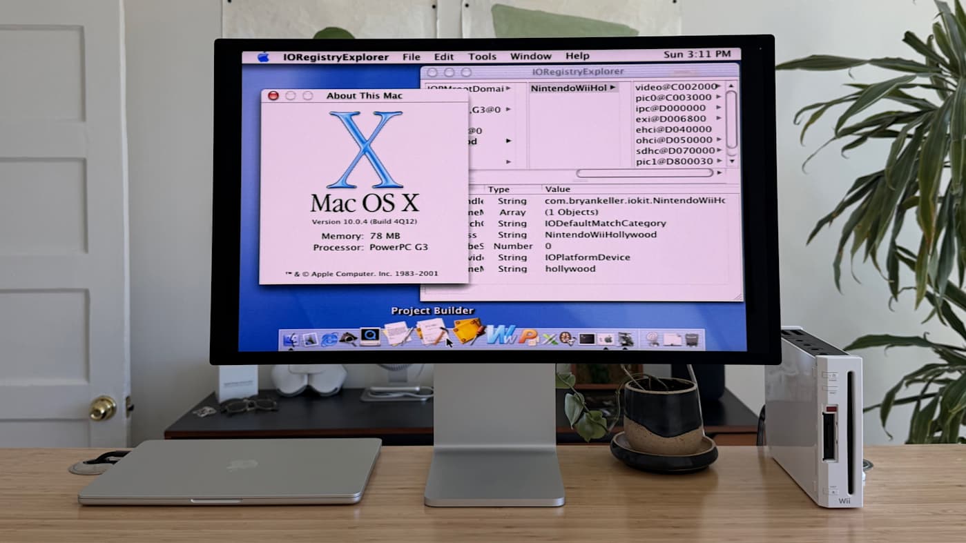 Een eigenzinnige hacker heeft Mac OS X op een Wii laten draaien