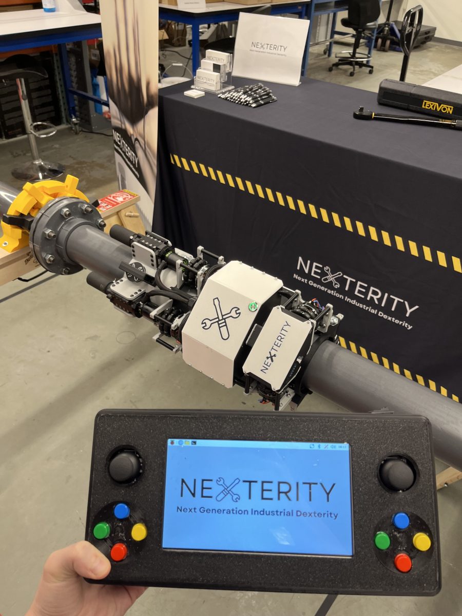 Nexterity wil het harde, gevaarlijke deel van het pijpfittingen automatiseren