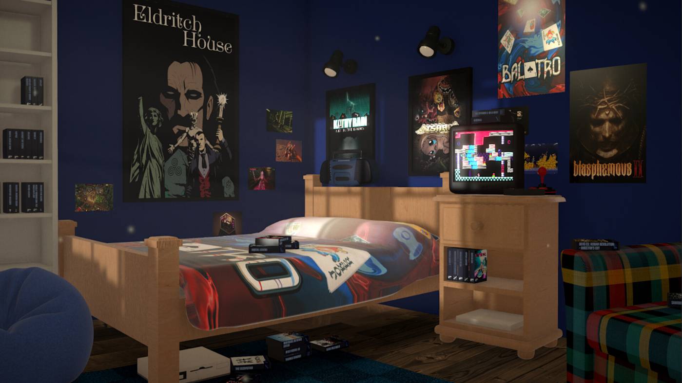Met BOXROOM kun je een gezellige speelkamer bouwen voor je Steam-bibliotheek